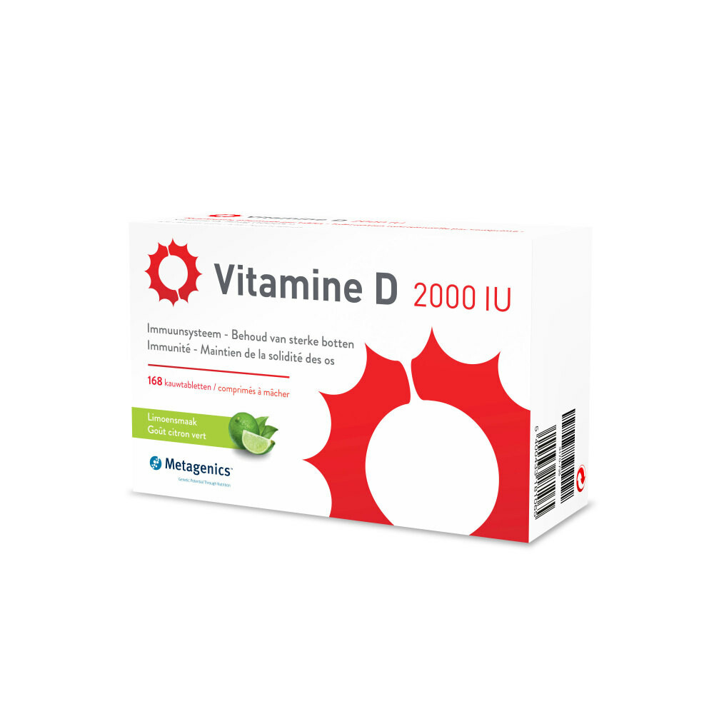 Metagenics Vitamine D 2000Iu 168 tabletten