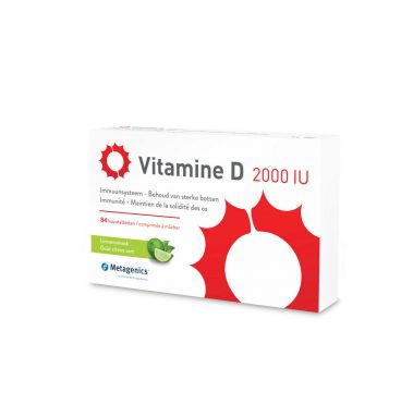 Metagenics Vitamine D 2000Iu 84 tabletten