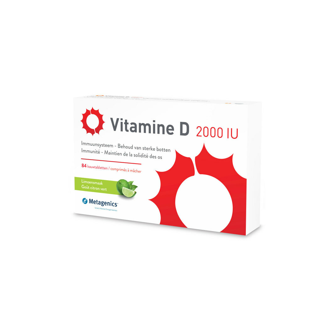 Metagenics Vitamine D 2000Iu 84 tabletten