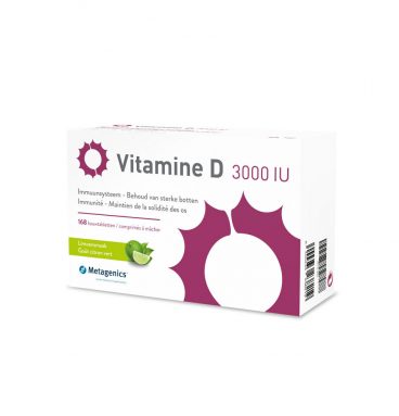 Metagenics Vitamine D 3000Iu 168K tabletten