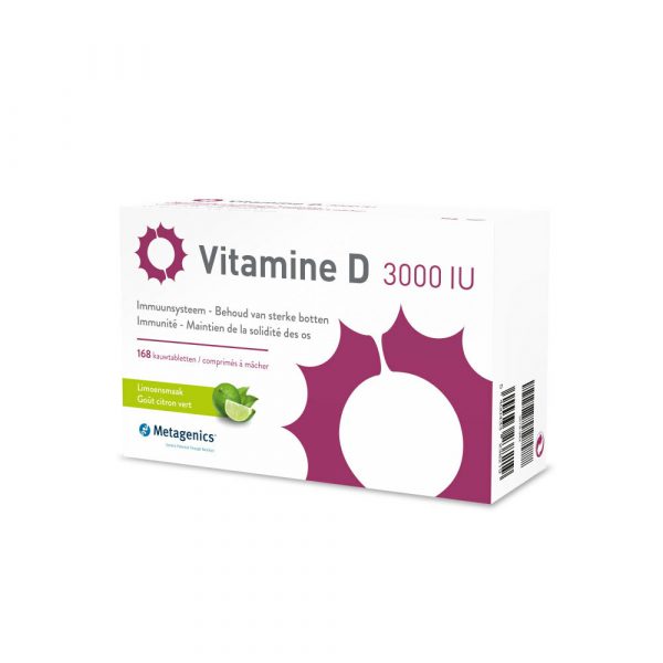 Metagenics Vitamine D 3000Iu 168K tabletten