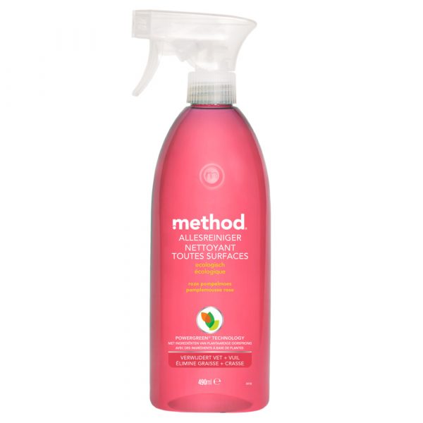 8x Method Allesreiniger Roze Pompelmoes 490 ml