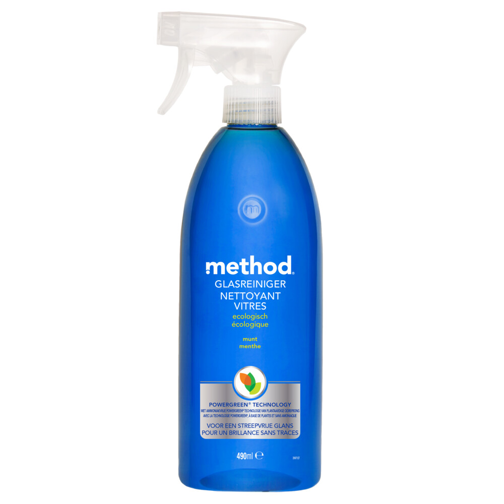 8x Method Glasreiniger Spray 490 ml