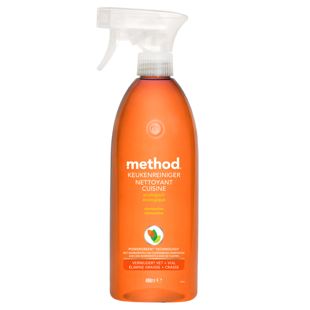 8x Method Keukenreiniger Clementine 490 ml