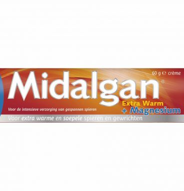 6x Midalgan Warm Extra + Magnesium 60 gr