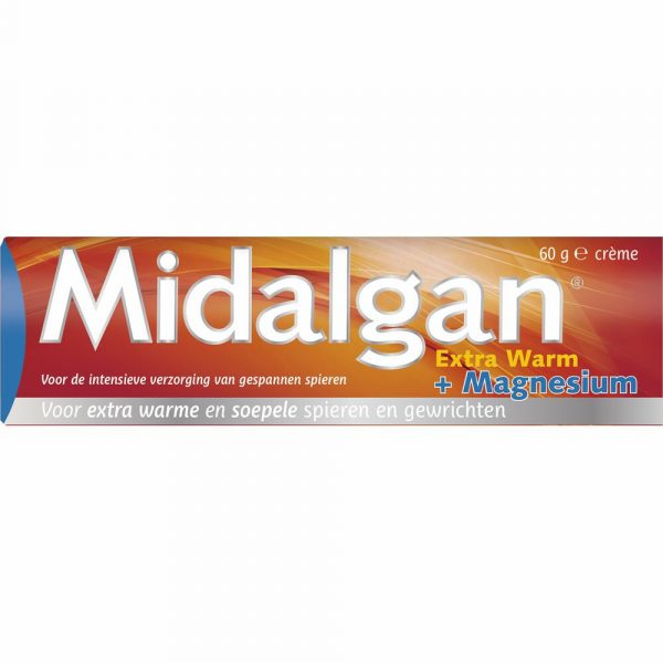 6x Midalgan Warm Extra + Magnesium 60 gr