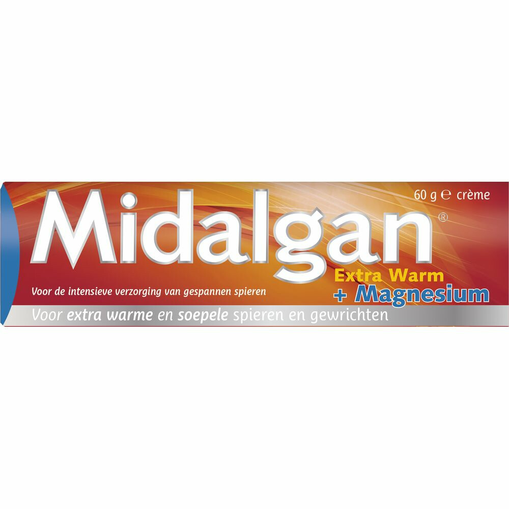 6x Midalgan Warm Extra + Magnesium 60 gr