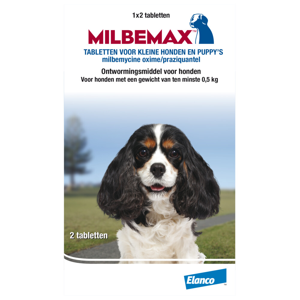 Milbemax Ontworming Tabletten Hond Kleine Hond - Puppy>0