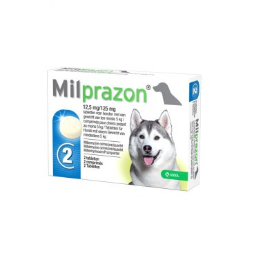 Milprazon Hond Groot 2 tabletten