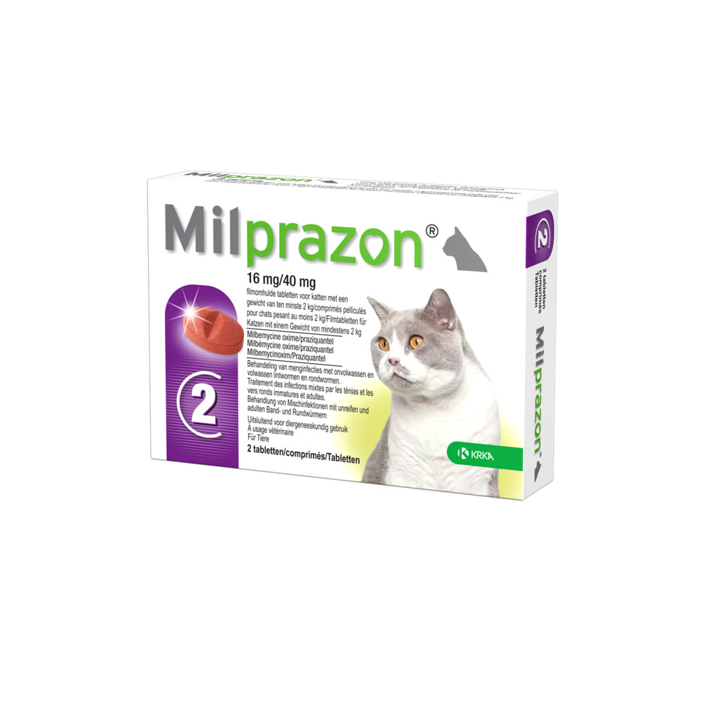 Milprazon Kat Groot 2 tabletten