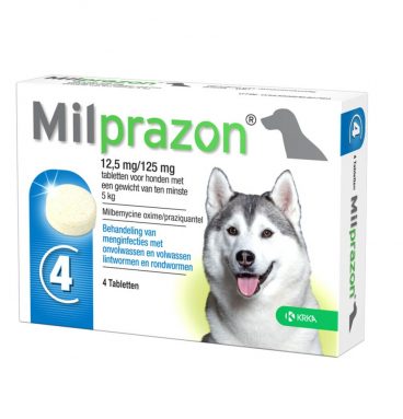 Milprazon Ontworming Hond 4 tabletten