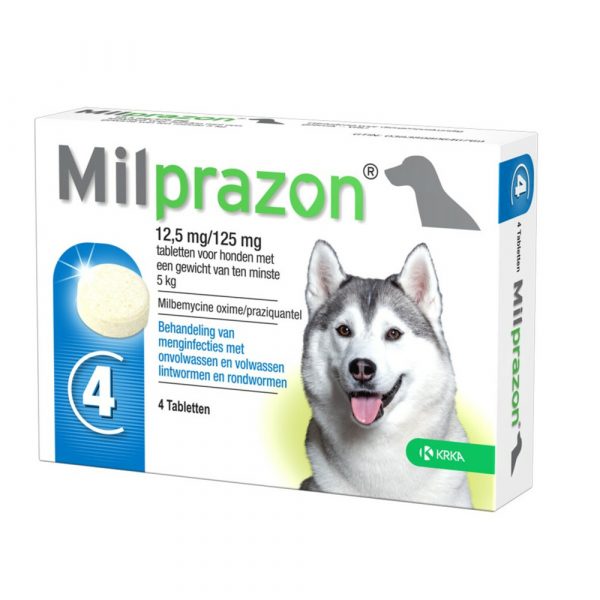 Milprazon Ontworming Hond 4 tabletten