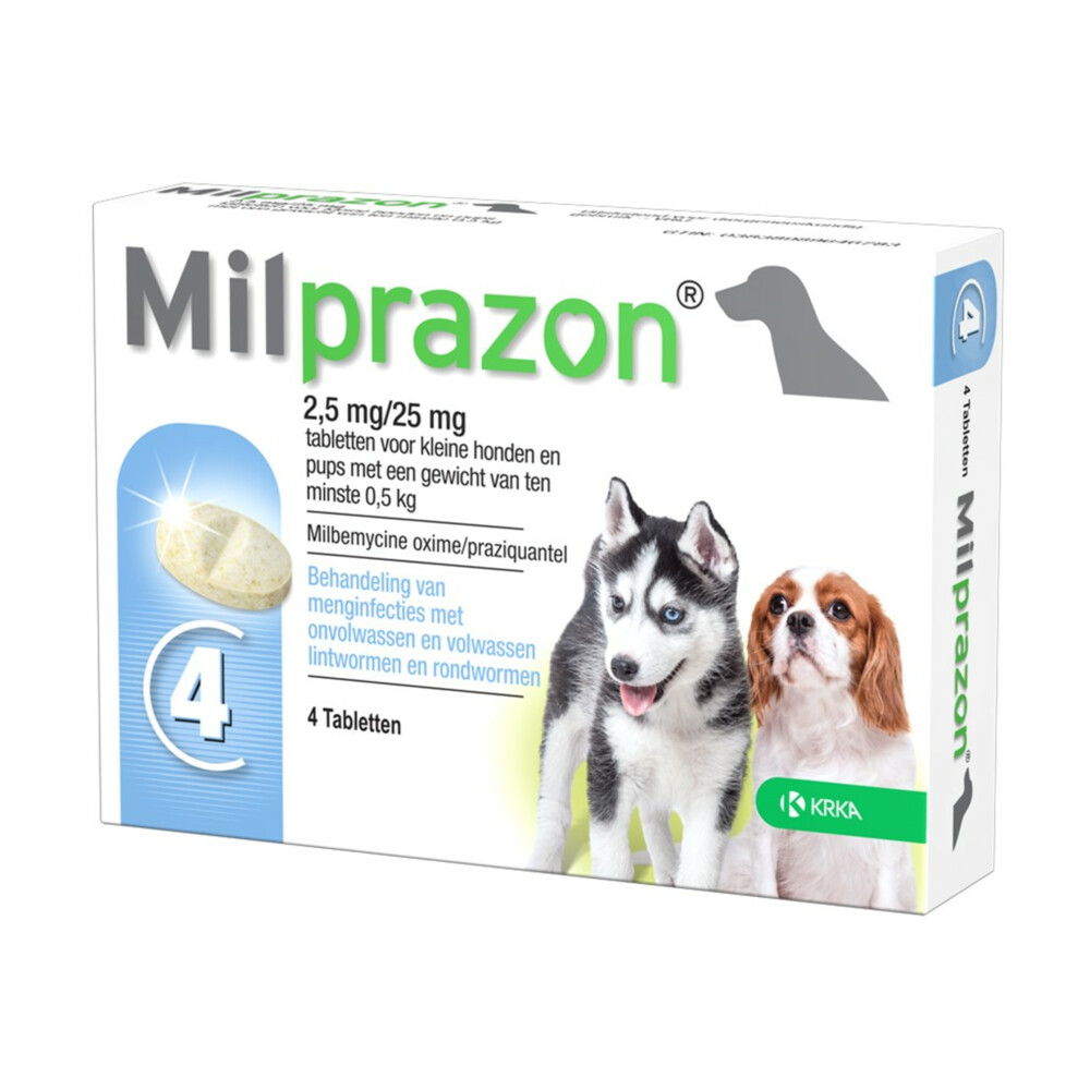 Milprazon Ontworming Kleine Hond 4 tabletten