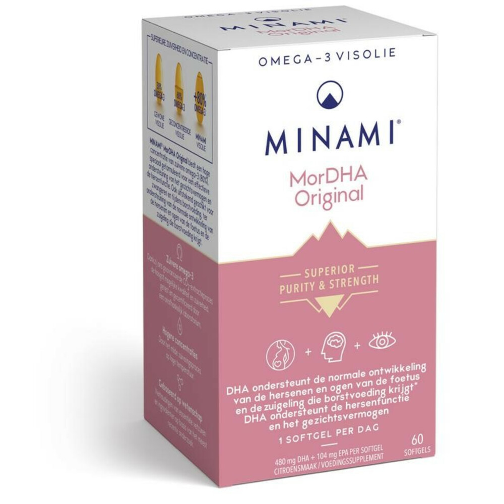 2x Minami MorDHA Original 60 capsules