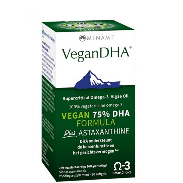 2x Minami Vegan Dha 75% 60 softgels