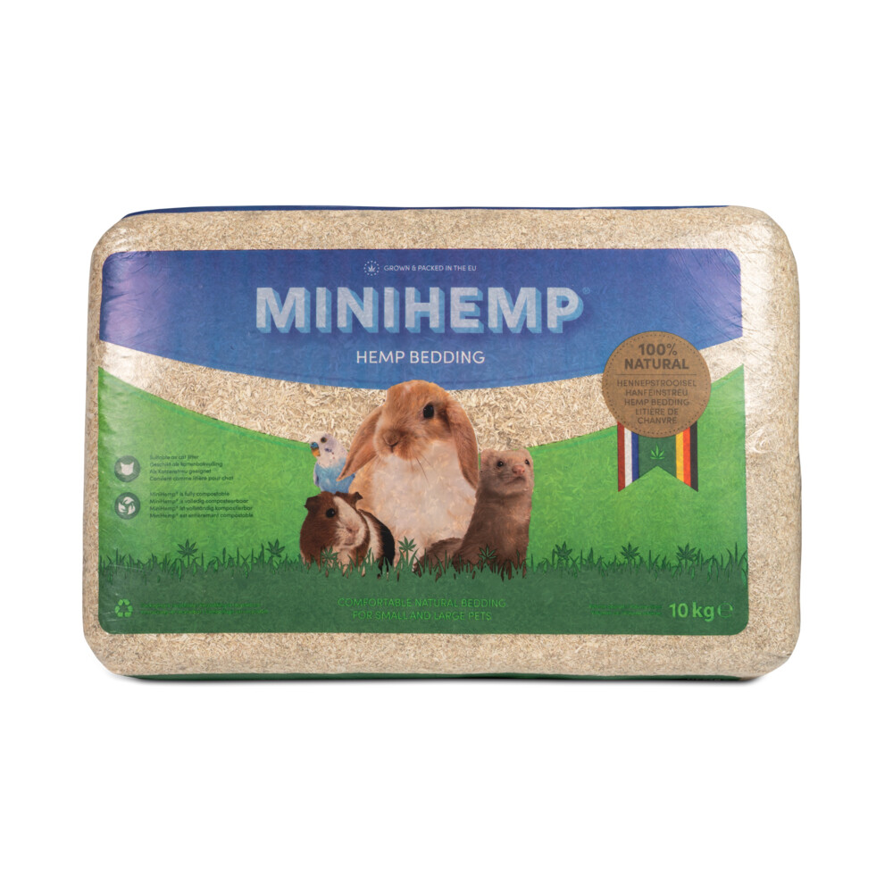 MiniHemp Bodembedekking Hennepstrooisel 100 liter