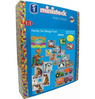 Ministeck Family-Set Mega Fun - XXL Doos 4000 stukjes