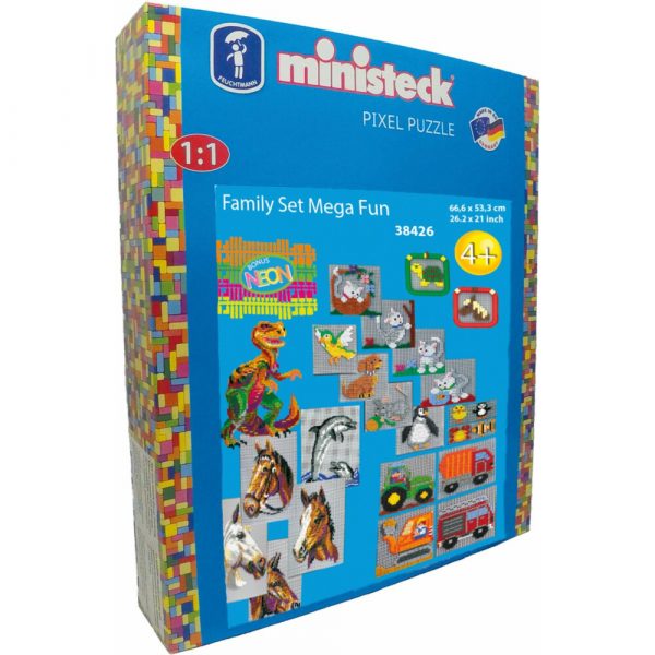 Ministeck Family-Set Mega Fun - XXL Doos 4000 stukjes