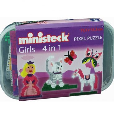 Ministeck Girls 4in1 Plastic Doos 500 stukjes