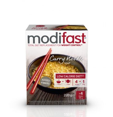 3x Modifast Intensive Soep Curry Noodle 220 gr