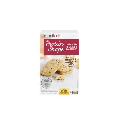 6x Modifast Protein Shape Koekjes Graan-Chocolade 4 x 50 gr