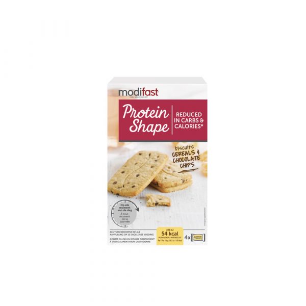 6x Modifast Protein Shape Koekjes Graan-Chocolade 4 x 50 gr