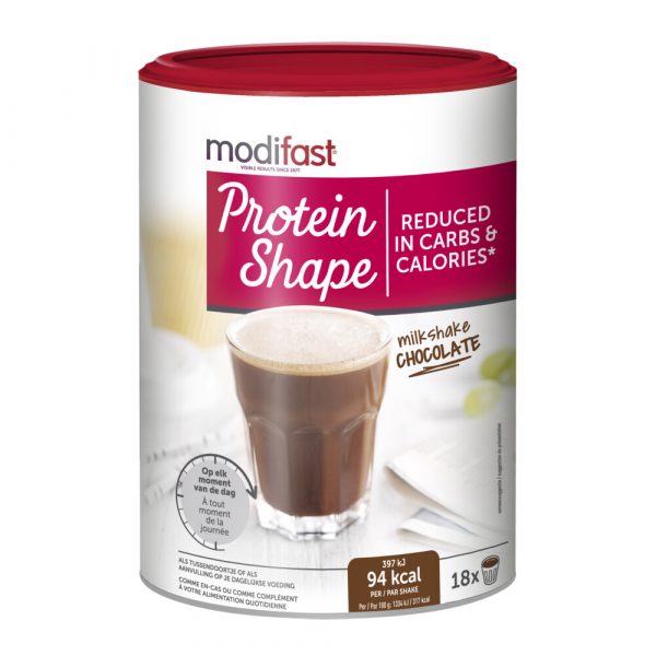 6x Modifast Protein Shape Milkshake Chocolade 540 gr