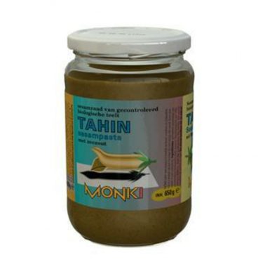 3x Monki Tahin met Zout Bio 650 gr