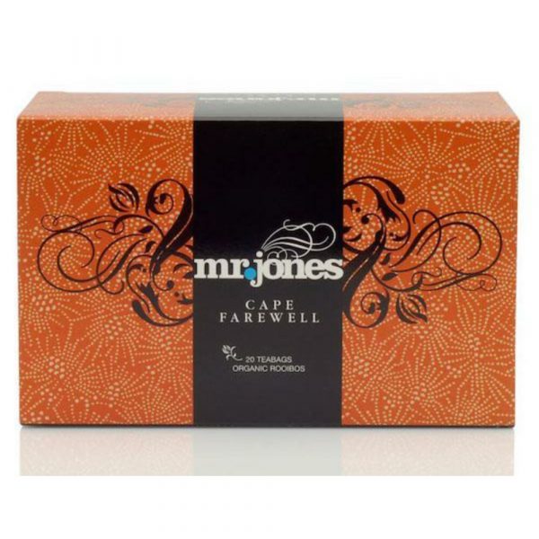 3x Mr Jones Biologische Rooibos Theezakjes Farewell 20 zakjes