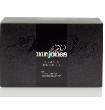 3x Mr Jones Biologische Zwarte Theezakjes Black Beauty 20 zakjes