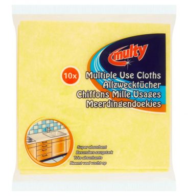 Multy Viscose Doekjes 10 stuks