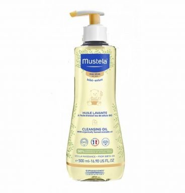 Mustela Babywasolie voor de Droge Huid 500 ml