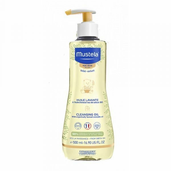 Mustela Babywasolie voor de Droge Huid 500 ml