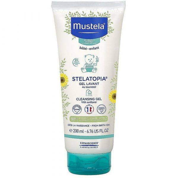 Mustela Stelatopia Cleansing Gel 200 ml