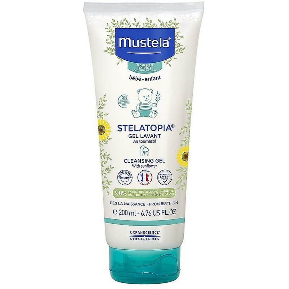 Mustela Stelatopia Cleansing Gel 200 ml