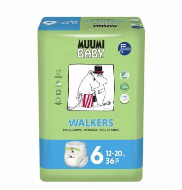 Muumi baby Ecologische Luierbroekjes Maat 6 12-20kg 36 stuks