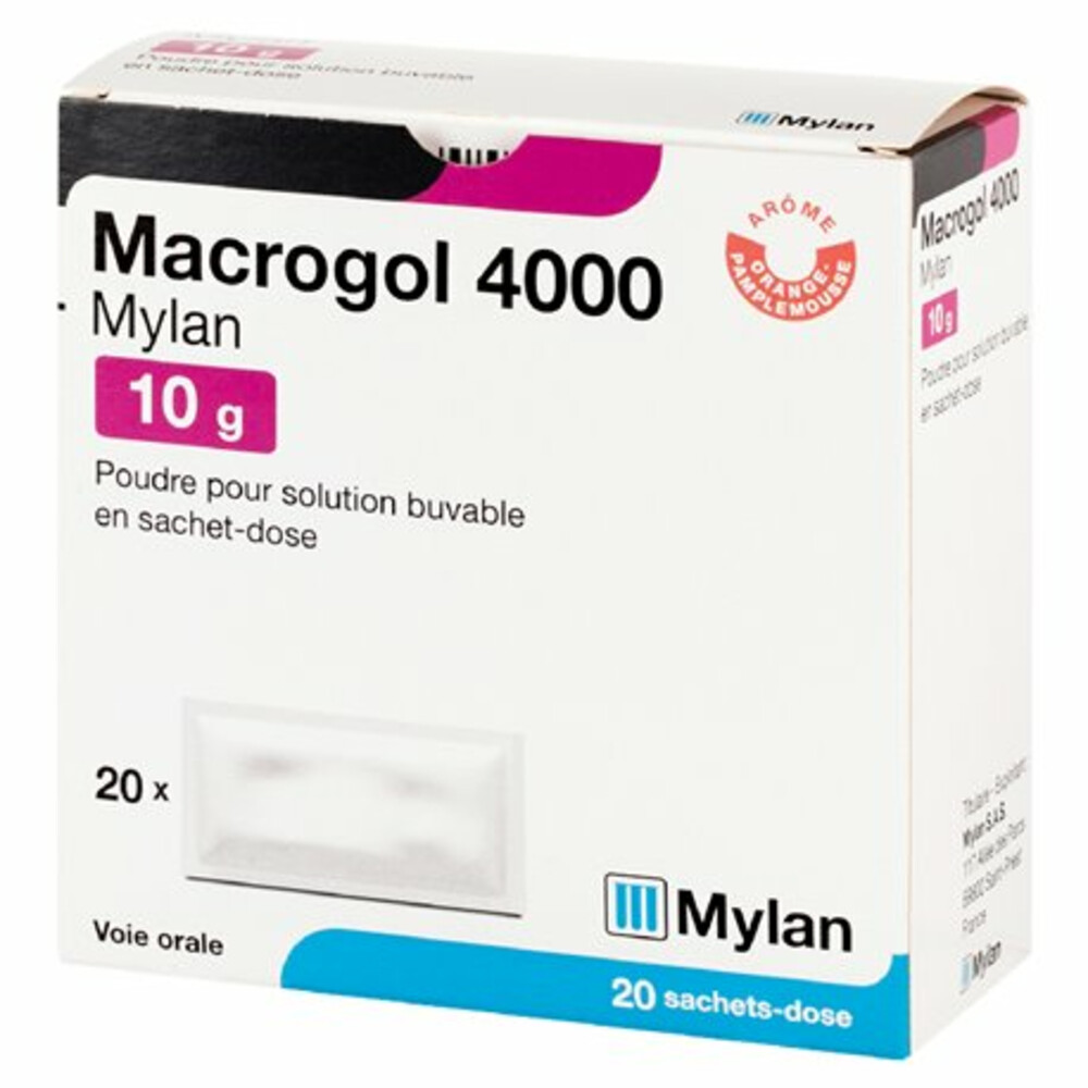 Mylan Macrogol Poeder 10 gr 20 stuks