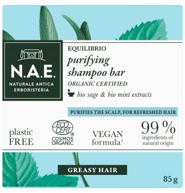 N.A.E. Shampoo Bar Zuiverend 85 gr