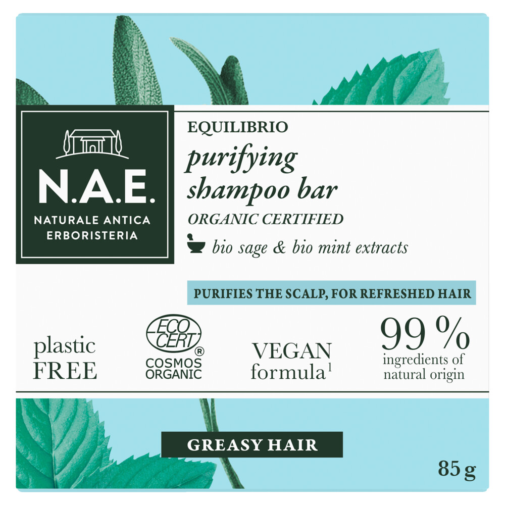 N.A.E. Shampoo Bar Zuiverend 85 gr