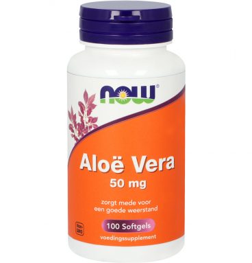 NOW Aloë Vera 50 mg 100 softgels