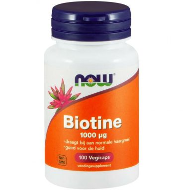 NOW Biotine 1000 Mcg 100 vegacaps