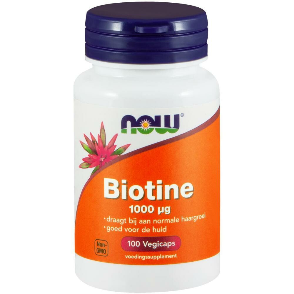 NOW Biotine 1000 Mcg 100 vegacaps