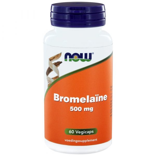 NOW Bromelaine 500 mg 60 capsules