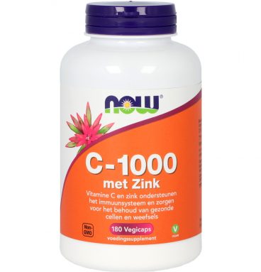 NOW C-1000 met Zink 180 capsules