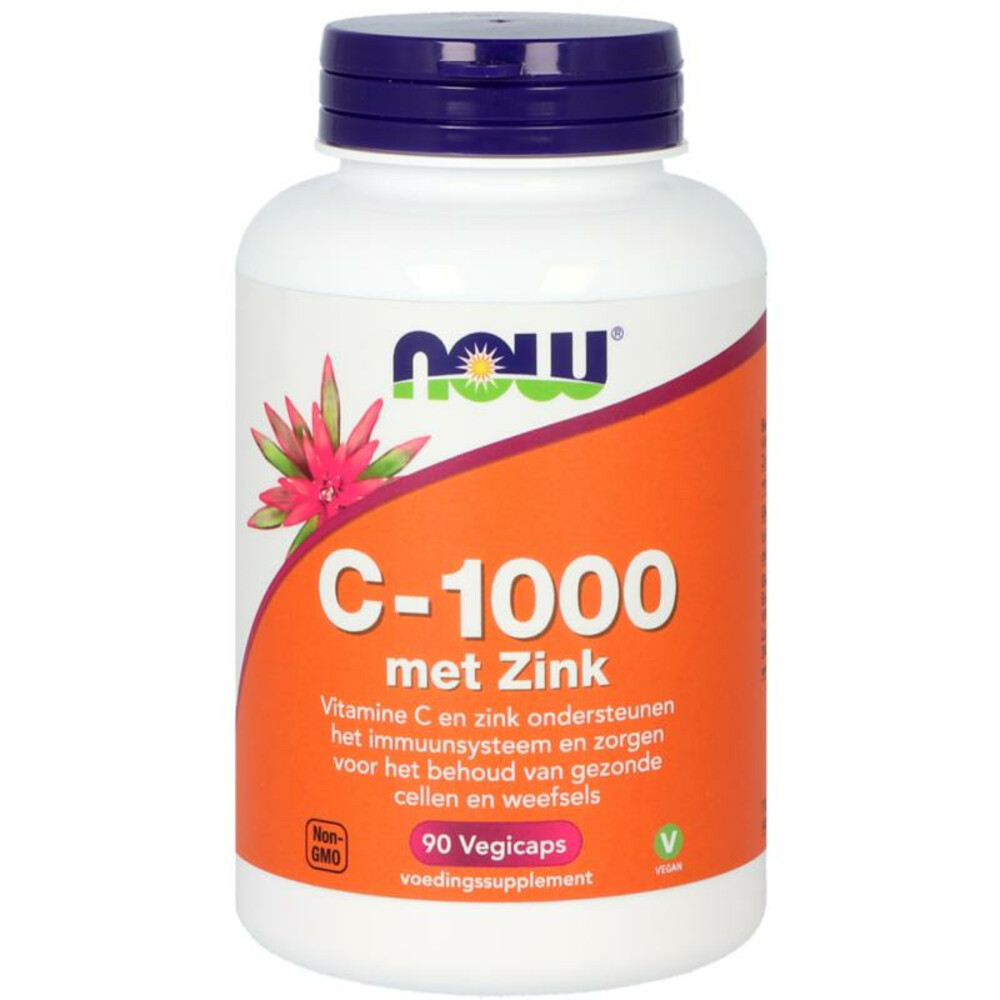 NOW C-1000 met Zink 90 capsules