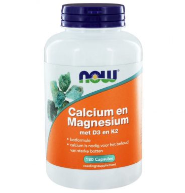 NOW Calcium Magnesium Dk 180 capsules