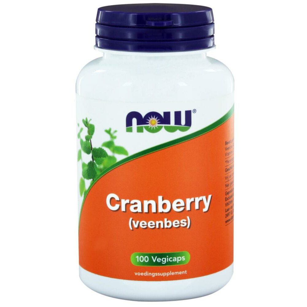 NOW Cranberry Concentraat 100 stuks