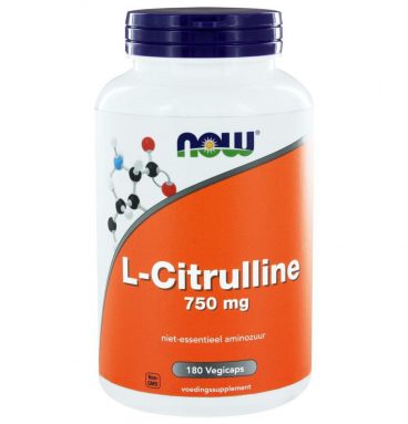 NOW L Citrulline 750 mg 180 capsules