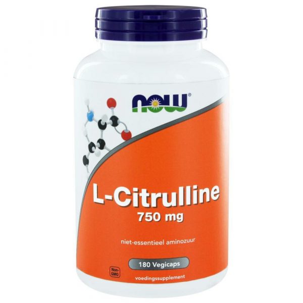 NOW L Citrulline 750 mg 180 capsules