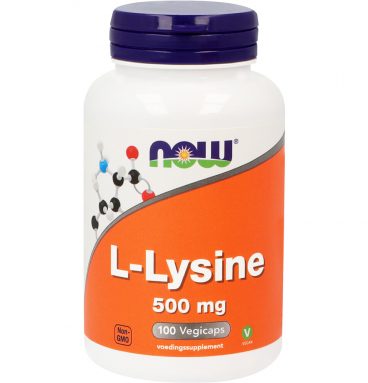 NOW L Lysine 500mg 100 capsules